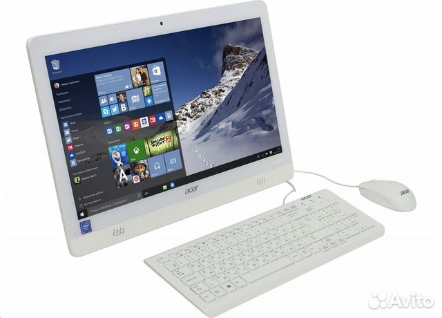 Моноблок Acer Z1-612 (Pentium 4C, 128Гб SSD)