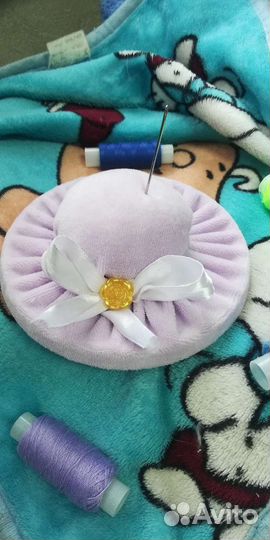 Игольница в виде шляпки)