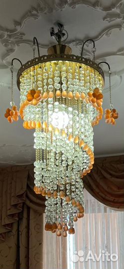 Люстра хрустальная