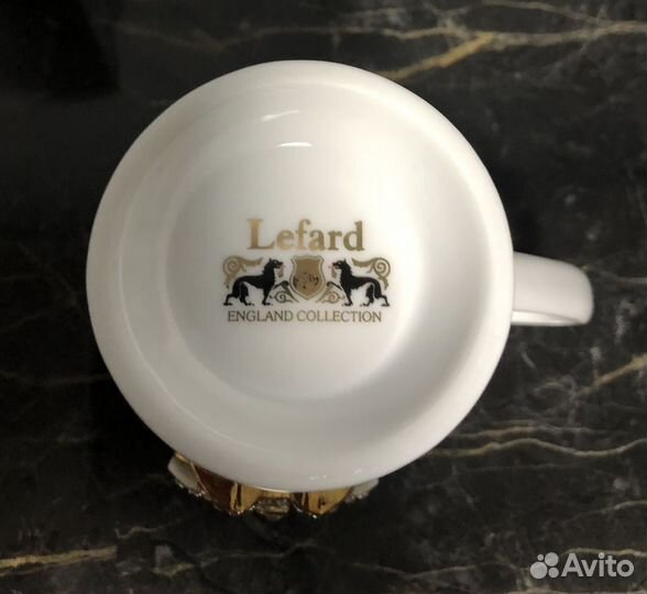 Кружка фарфоровая Lefard,новая в упаковке