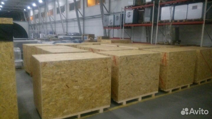 Обрешетка груза. Жёсткая упаковка