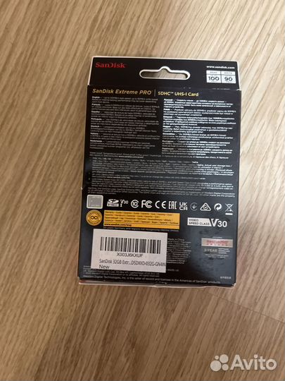 Sandisk extreme pro 32gb