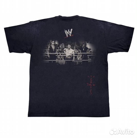 Футболка Travis scott wrestling IS real TEE