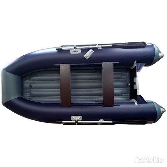 Лодка пвх altair HD-330 ндн, Цвет - Сине-серая