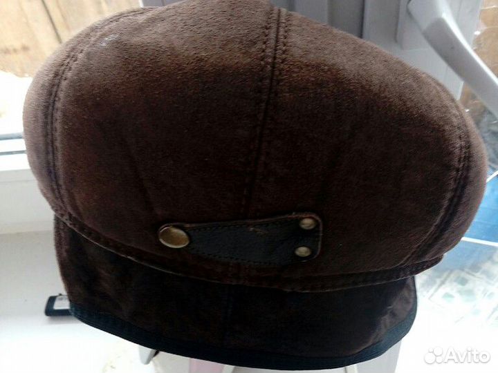 Кепка замша 60р