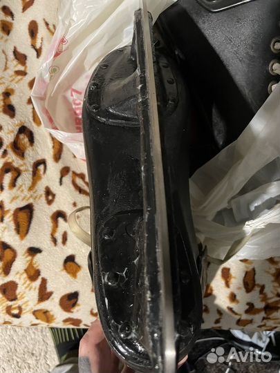 Коньки salvo хоккейные цельнолитые