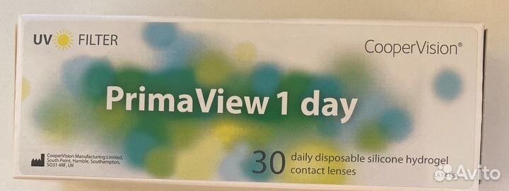 Линзы контактные