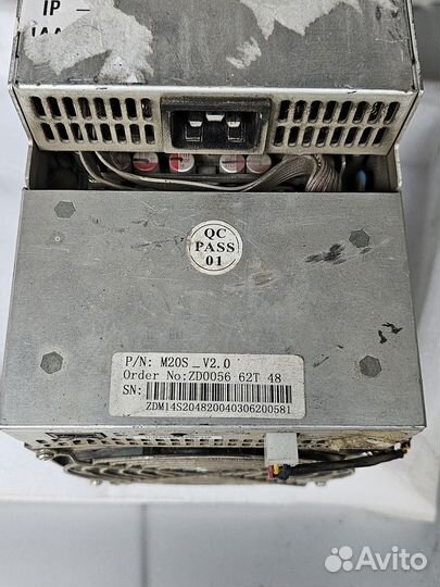 Whatsminer M21s 58 Th/s бу