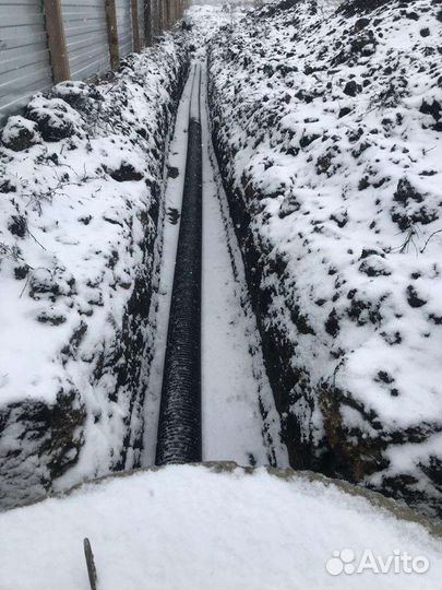 Наружные сети водопровод канализация