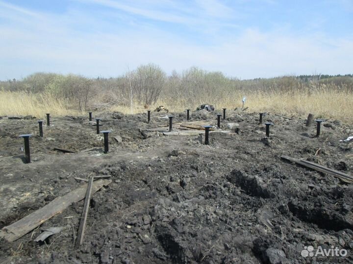 Винтовые сваи под ключ с установкой