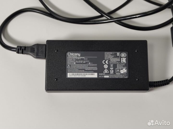 Блок питания 120w 19.5v 6.15A 5.5x2.5 мм