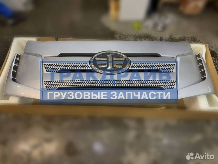 Панель капота Фав J7 в сборе (серебристый цвет)