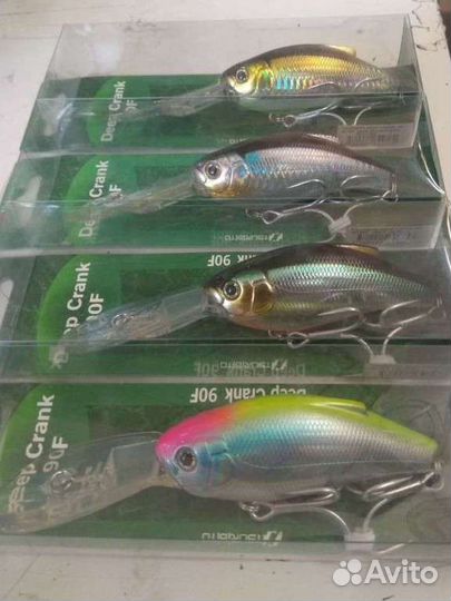 Воблеры Tsuribito Deep Shaker 120F, Deep Crank 90F