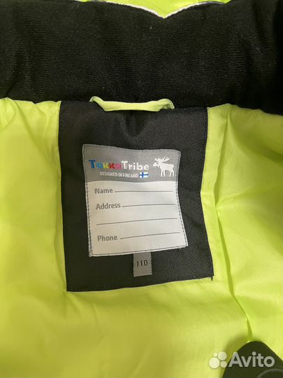 Зимний костюм для мальчика 110