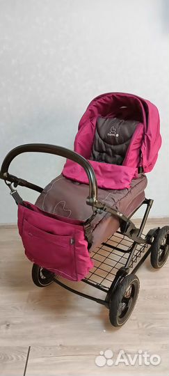 Коляска 3 в 1 Mimmi kids lullaby фиолетовый