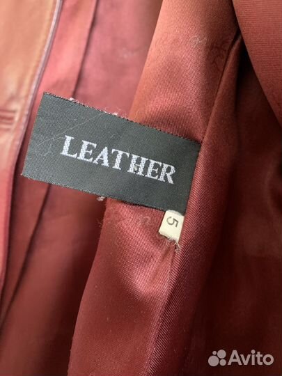 Кожаный пиджак