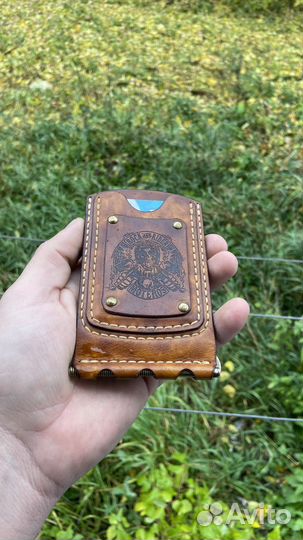 Зажим для денег ручная работа