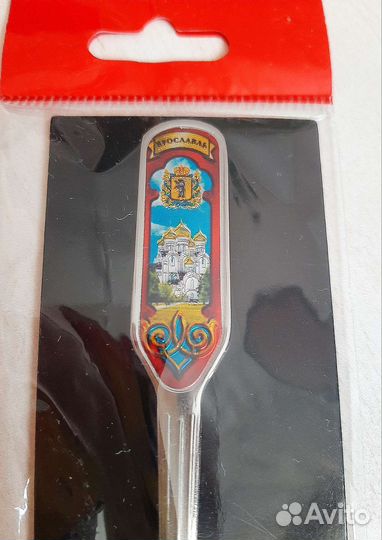 Ложка чайная с именем Татьяна, с городом новая