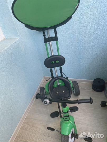 Детский велосипед с ручкой