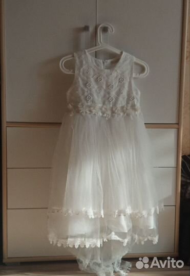 Платье для девочки 110 116 праздничное