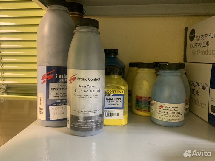 Расходные материалы,картриджи совместимые,тонер