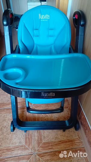 Стульчик для кормления nuovita futuro nero