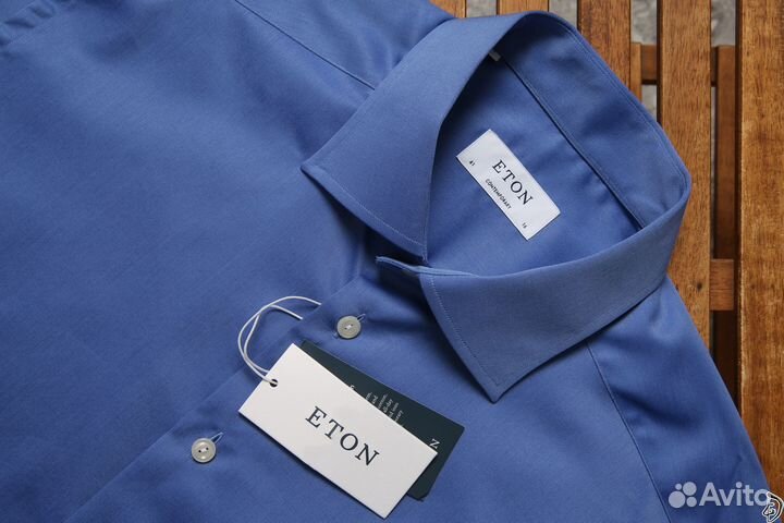 Рубашка Eton Оригинал Новая 50 (L) Арт.15273