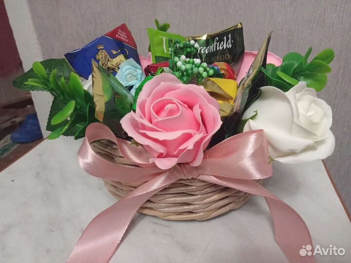 Букет из мыла