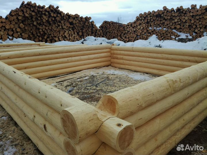 Срубы ручной работы беседки качели