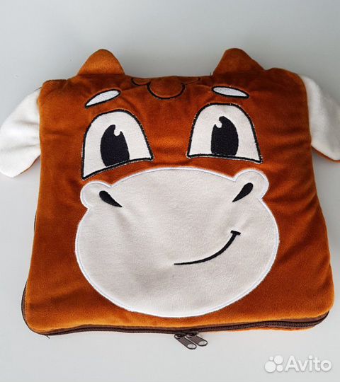 Подушечка-плед