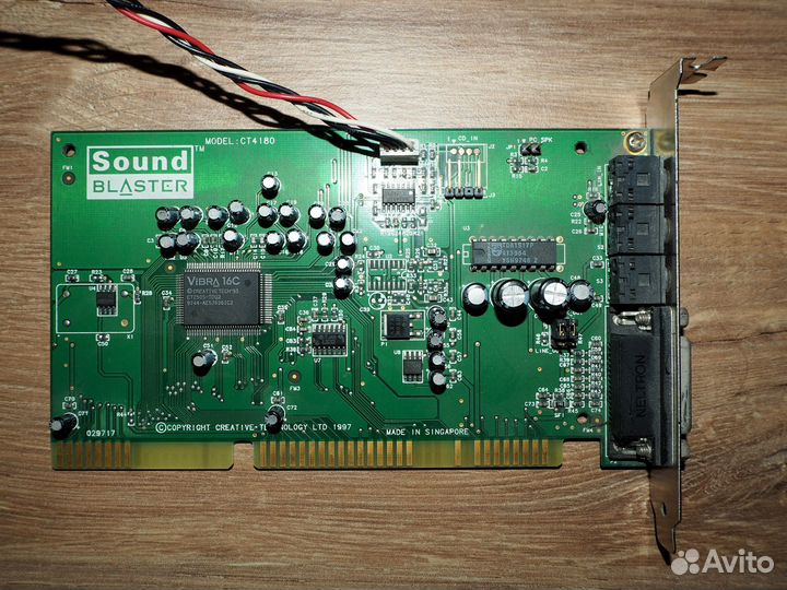 Звуковые карты Sound Blaster PCI \ ISA