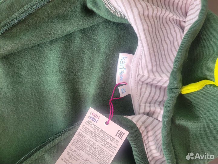 Комбинезон для новорожденного новый kari 3-6m