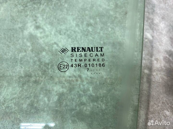 Стекло двери передней левой Renault Logan 2 2016