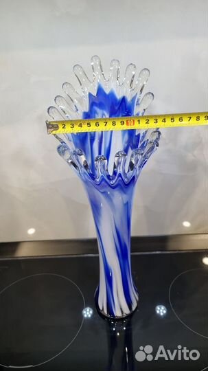 Ваза цветное стекло