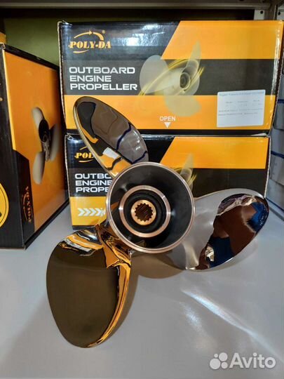 Гребной винт Yamaha 60-140; 3x13-1/2x20, сталь