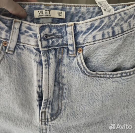 Джинсы прямые