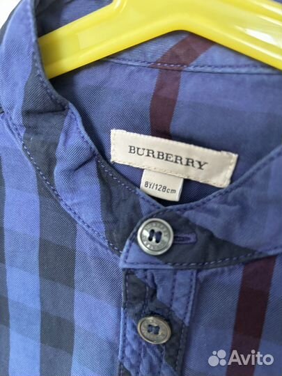 Рубашка школьная 128 на мальчика