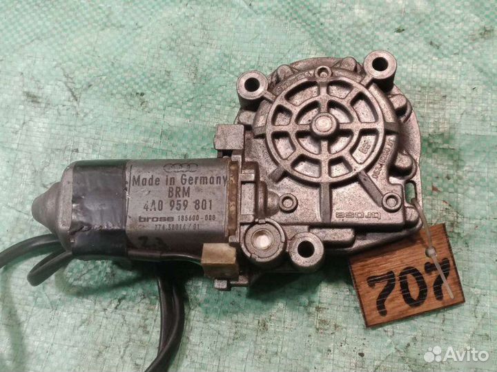 Мотор стеклоподъемника передний Audi A6 C4