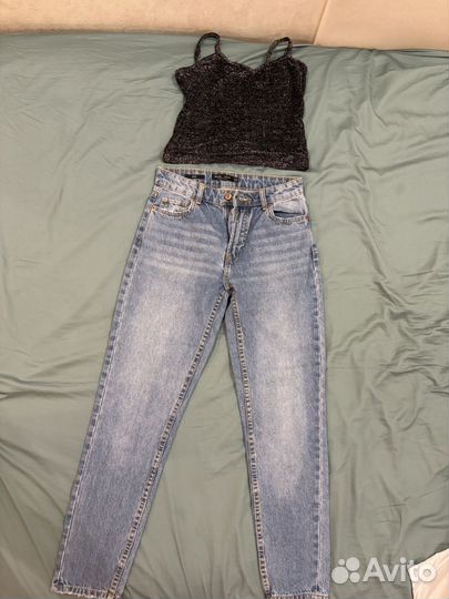 Пакет вещей zara, lime, love republic