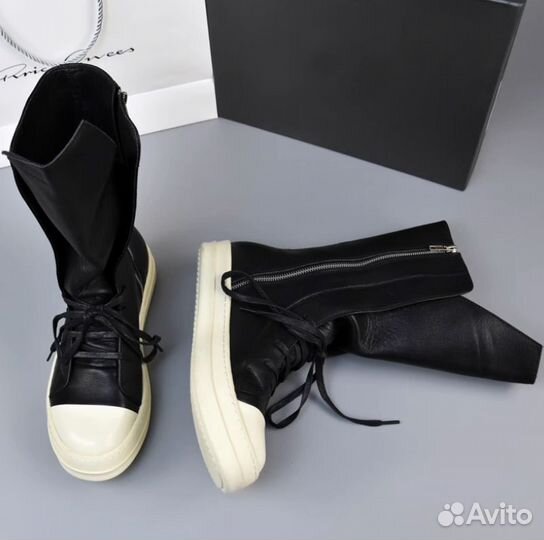 Высокие ботинки Rick Owens