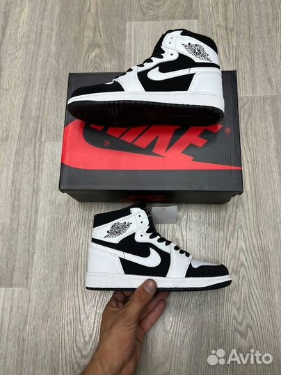 Кроссовки Air Jordan 1 Tuxedo (36-45)