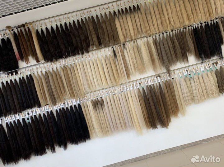 Волосы для наращивания славянка