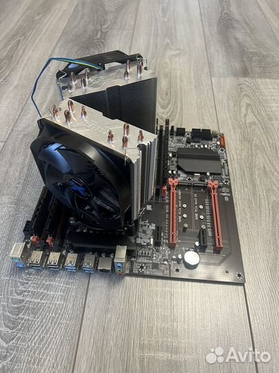 Комплект x99 dual 2680v4 32gb + кулеры