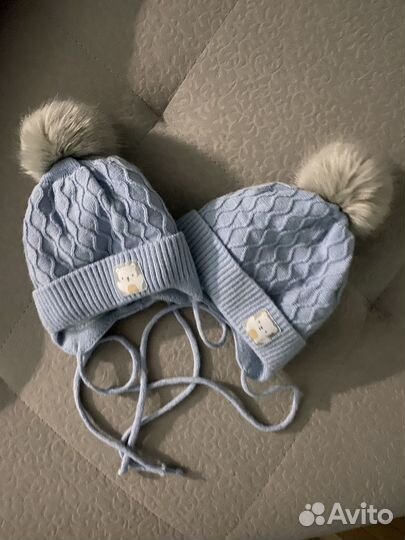 Шапочки для двойни, близнецов