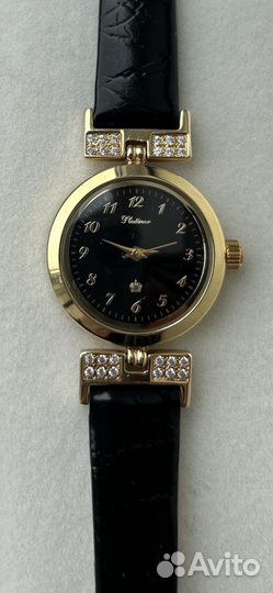 Золотые часы platinor 