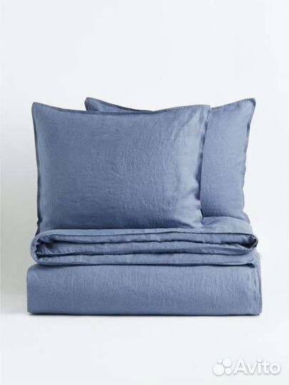 HM home постельное бельë 200*200 лëн Premium