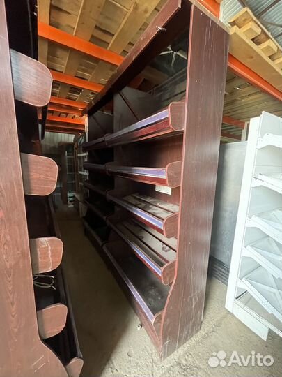 Хлебный стеллаж 5 полок венге 130/54/260