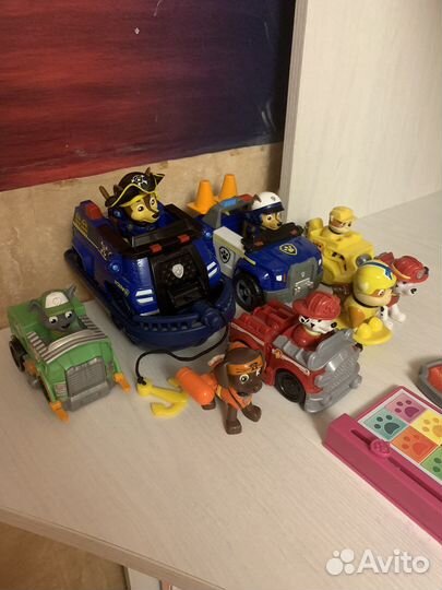 Игрушки щенячий патруль