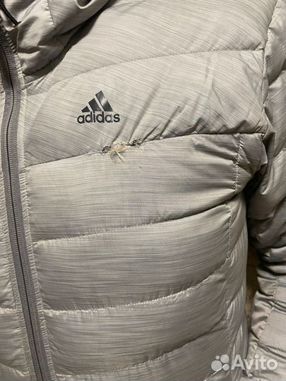 Пуховик мужской adidas m