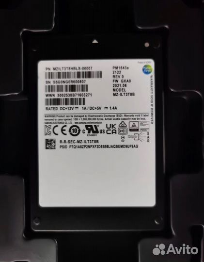 Накопитель Dell MZ-ilt3t8b 3.84 TB SAS 2.5